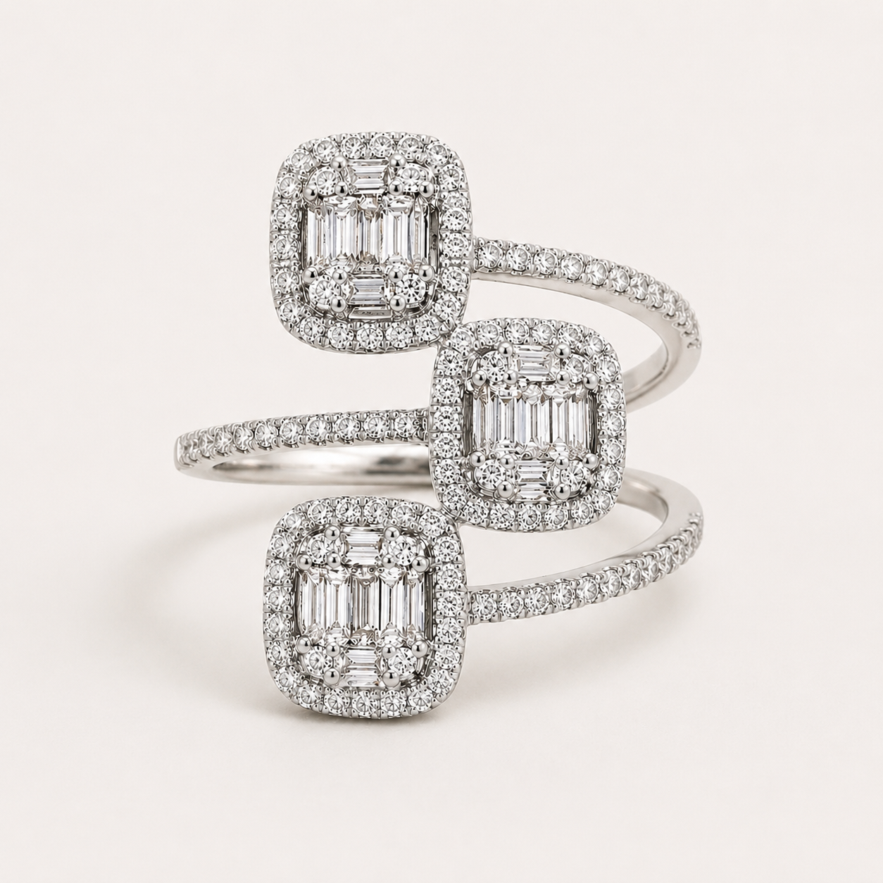 Tiered Legendary Diamond Ring LEGENDARY
