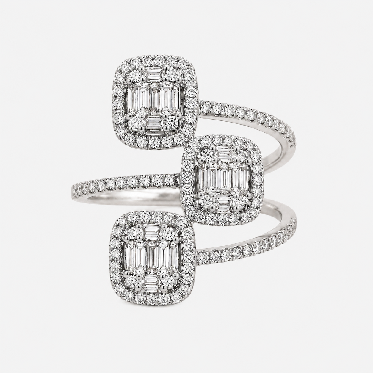 Tiered Legendary Diamond Ring LEGENDARY