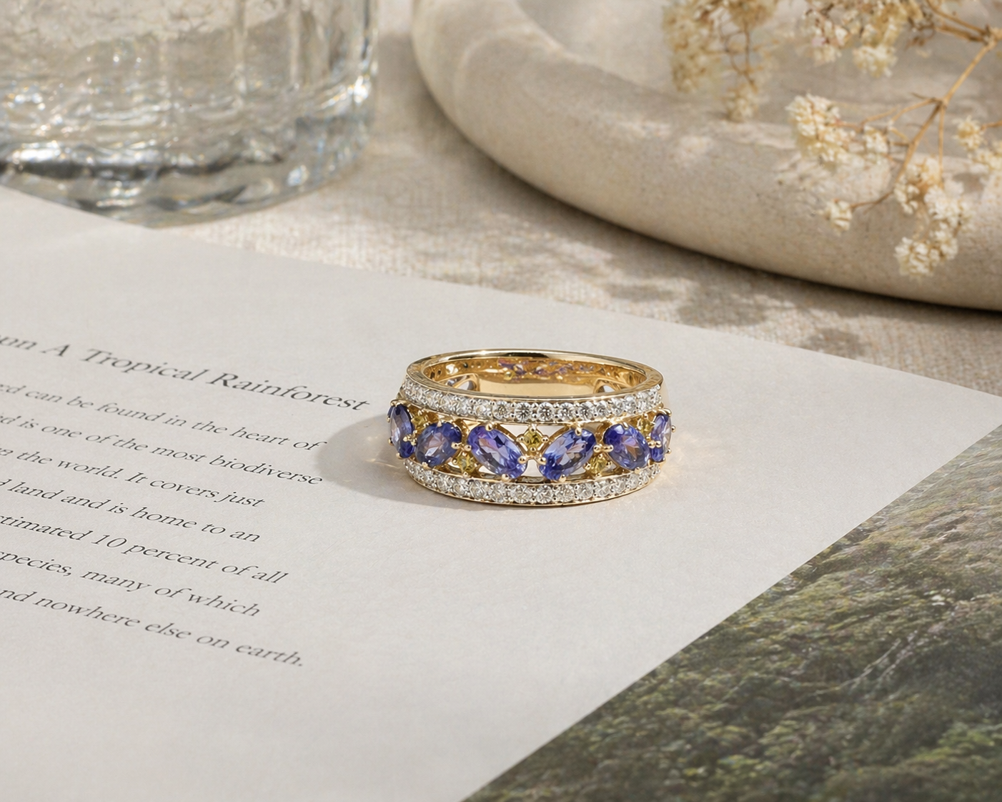Renaissance Band Tanzanite