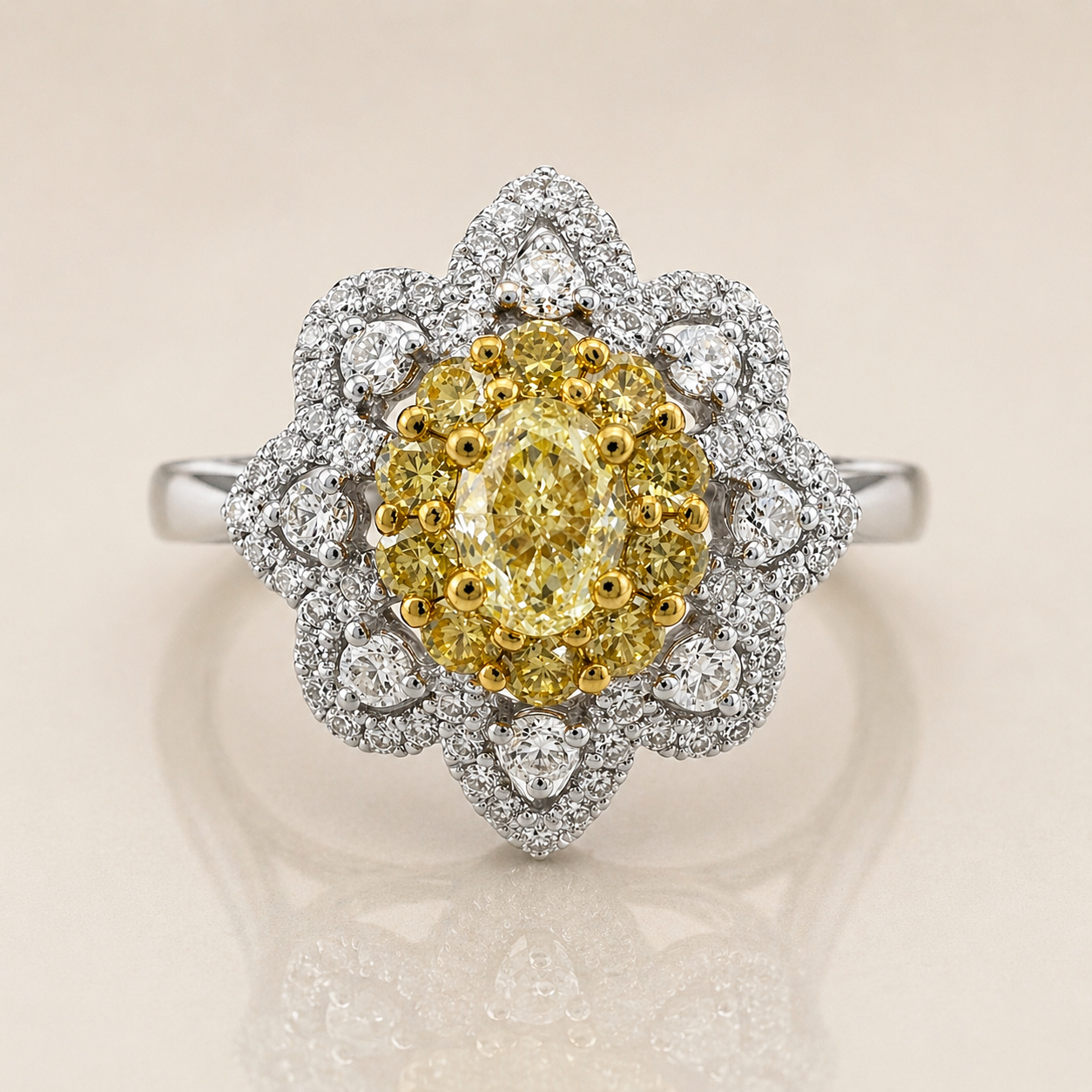 Magnolia Diamond Ring