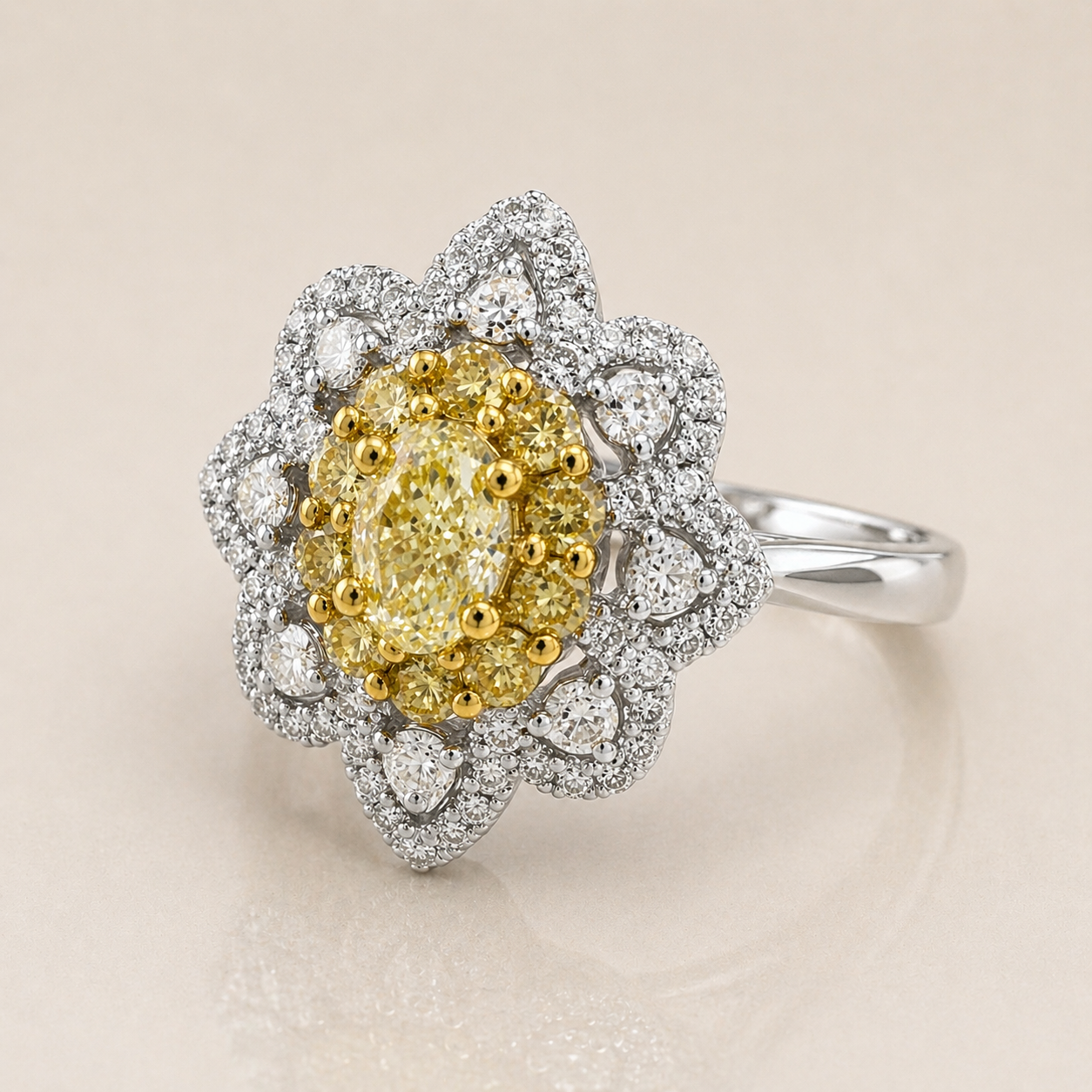 Magnolia Diamond Ring