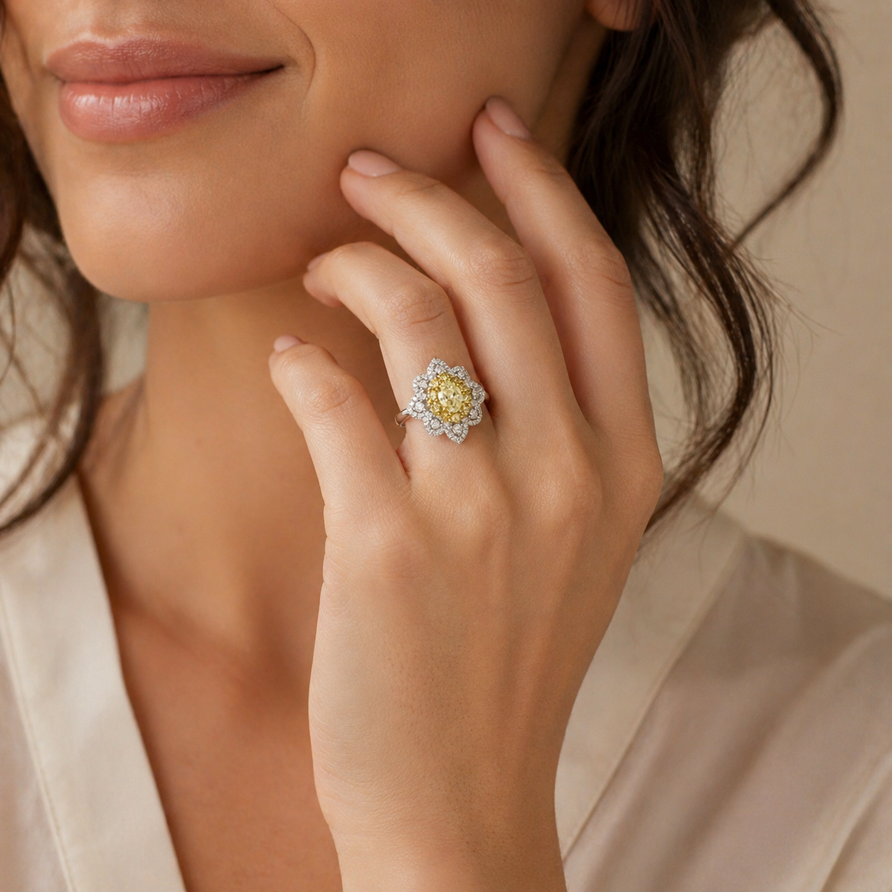 Magnolia Diamond Ring