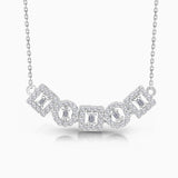 Multi Floating Diamond Pendant