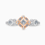 Dual Tone Legendary Diamond Ring
