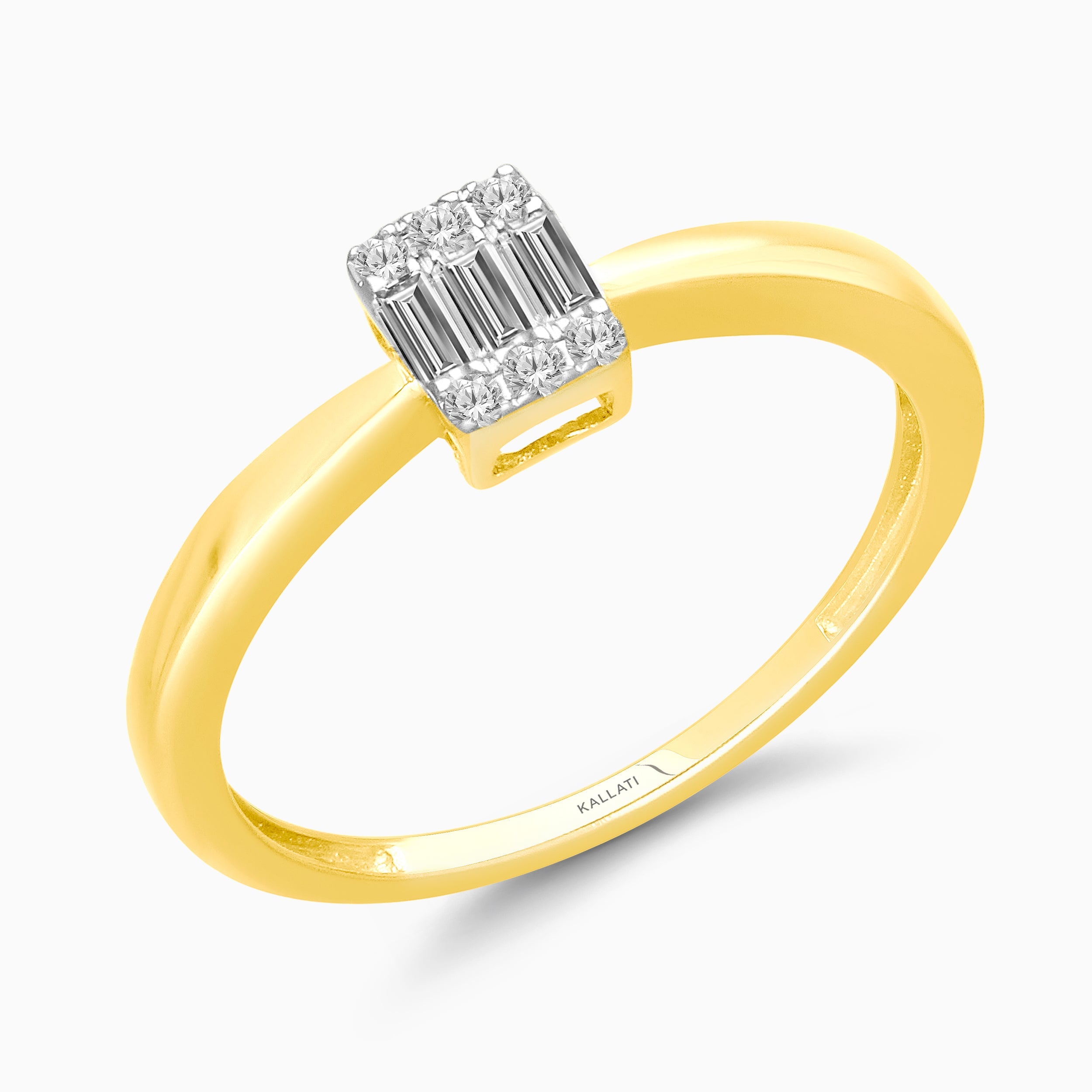 Yellow Gold Diamond legendary Ring