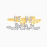 Mom & Me Diamond Stacking Ring