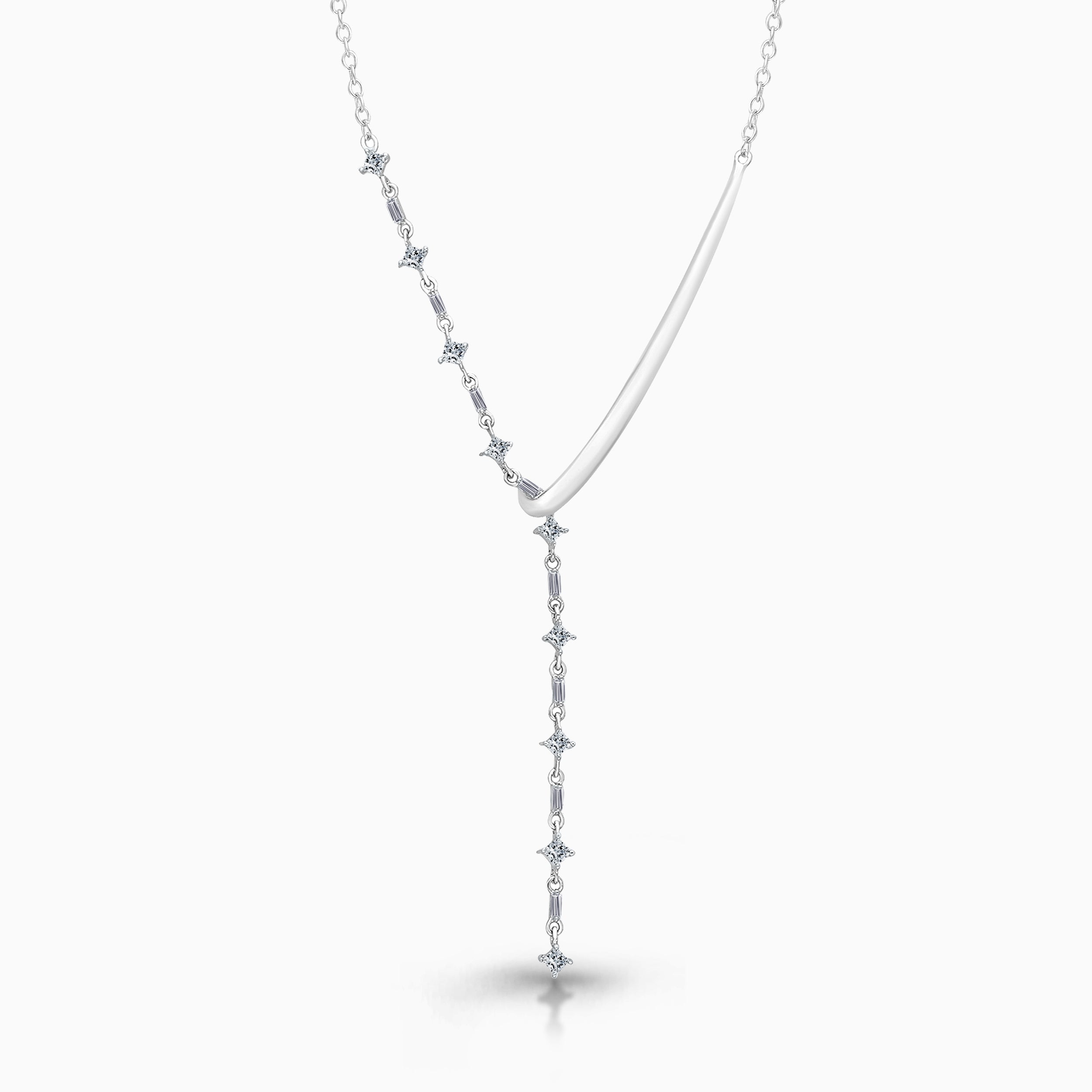 Asymmetrical Legendary Diamond Necklace
