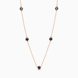Coco Diamond Bezel Strand Necklace