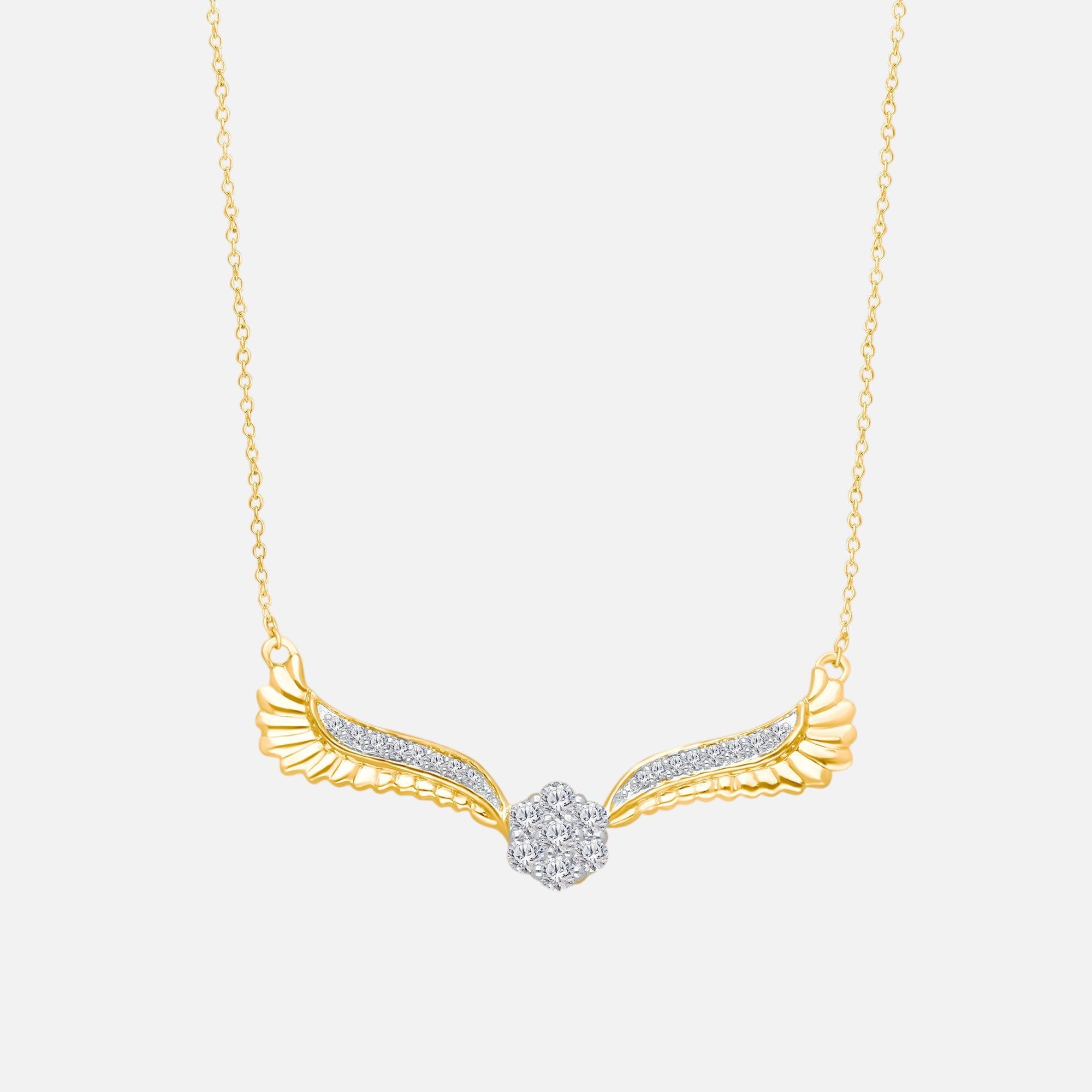 Diamond Griffiness Open Winged Pendant GRIFFINESS