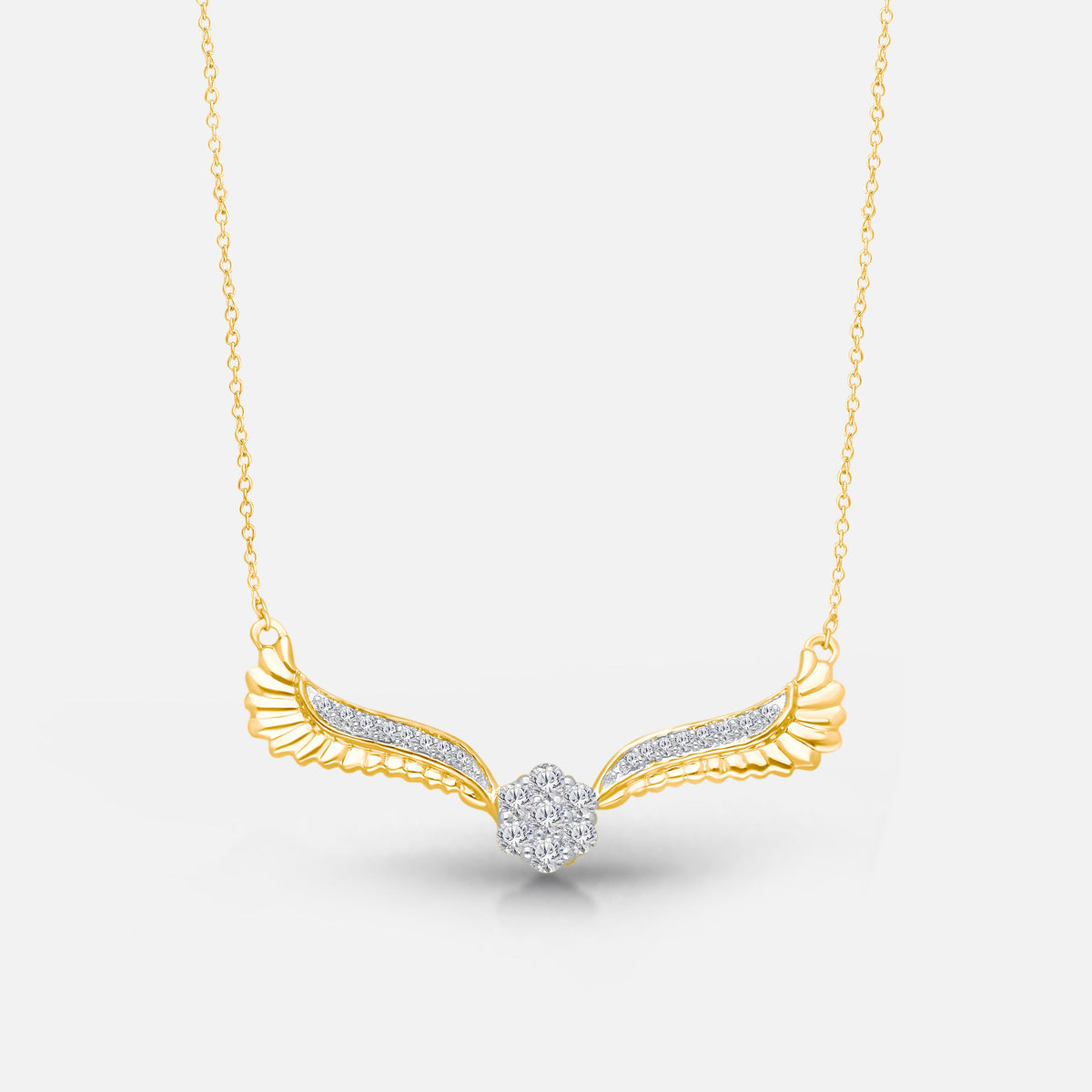 Diamond Griffiness Open Winged Pendant GRIFFINESS