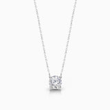 Diamond Solitare Necklace