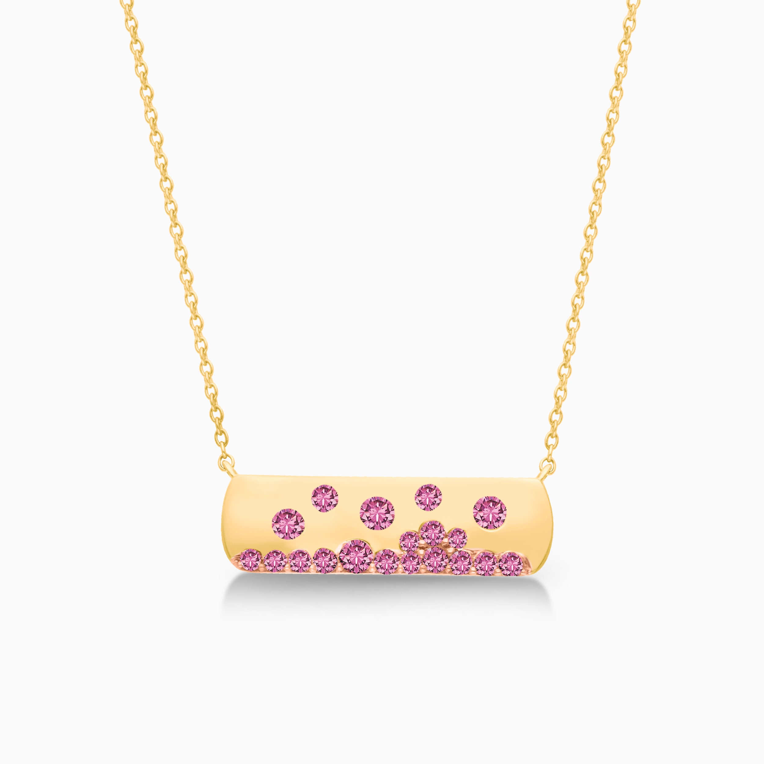 Bubble Up Horizontal Necklace