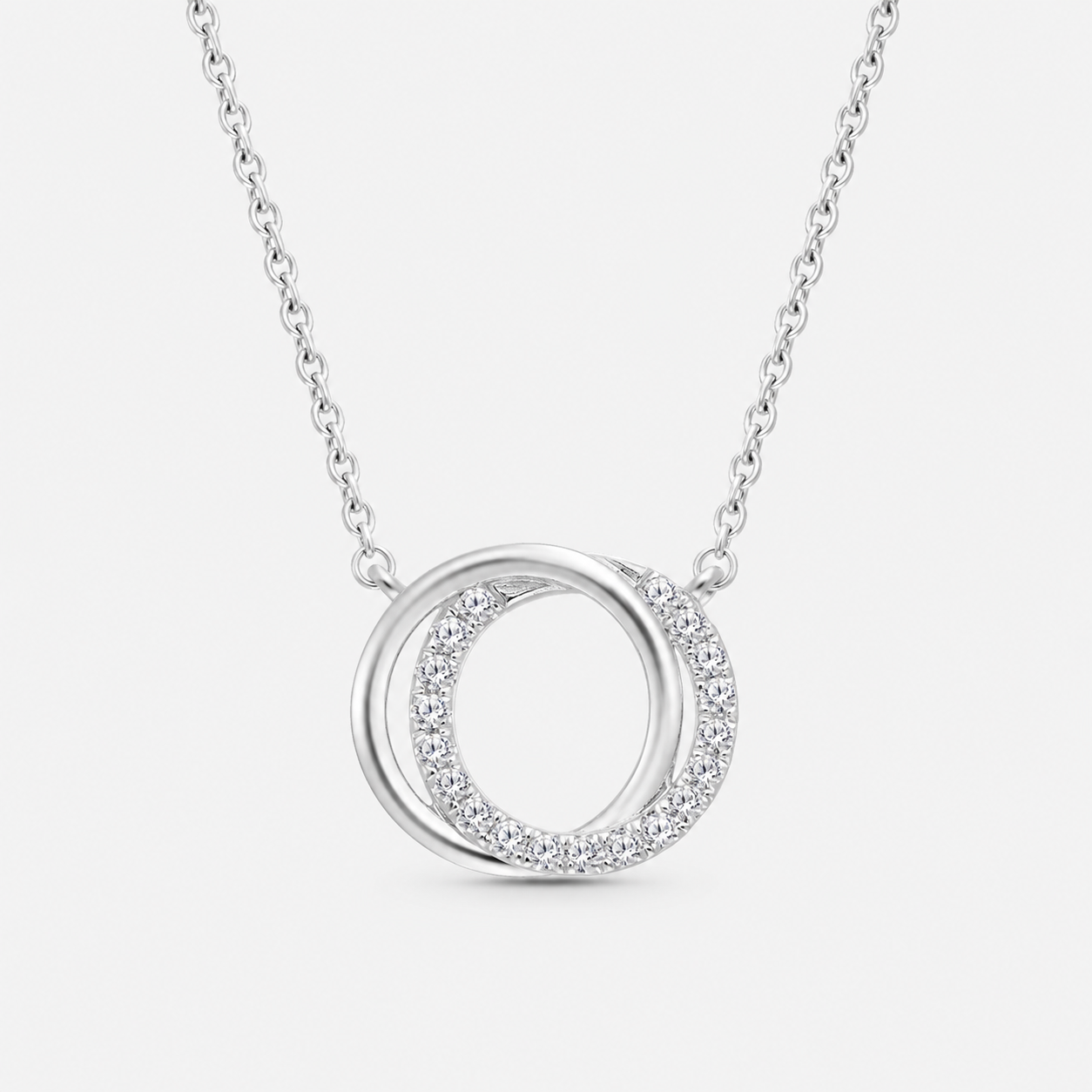 Connection Diamond Necklace White Diamond