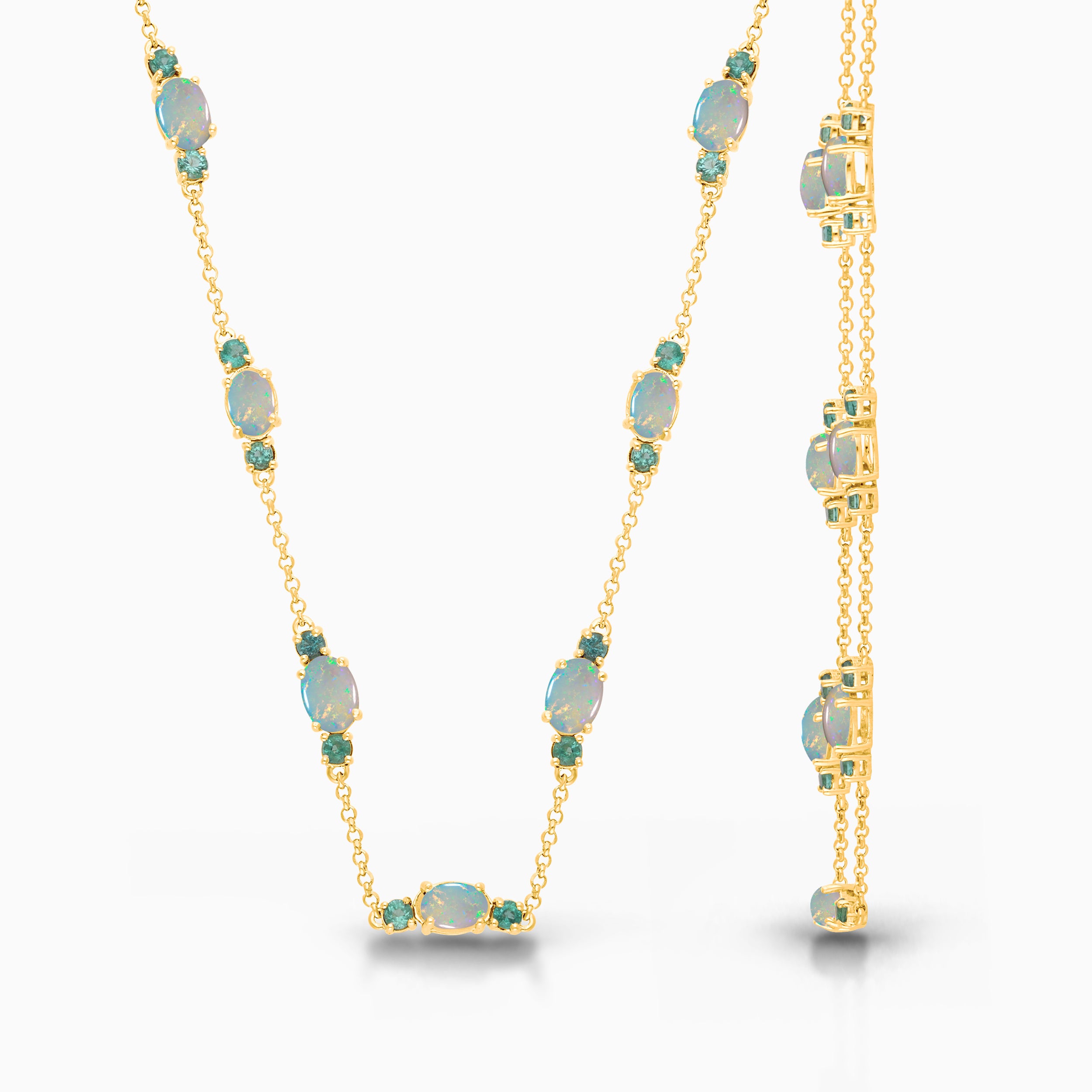 Garden Glow Station Necklace