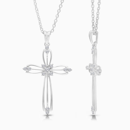 Diamond Cross Necklace