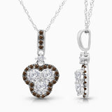 Coco & White Diamond Trio Necklace Coco Diamonds