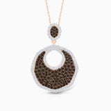 Coco Diamond Open Circle Pendant