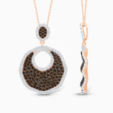 Coco Diamond Open Circle Pendant