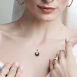 Coco Diamond Open Circle Pendant