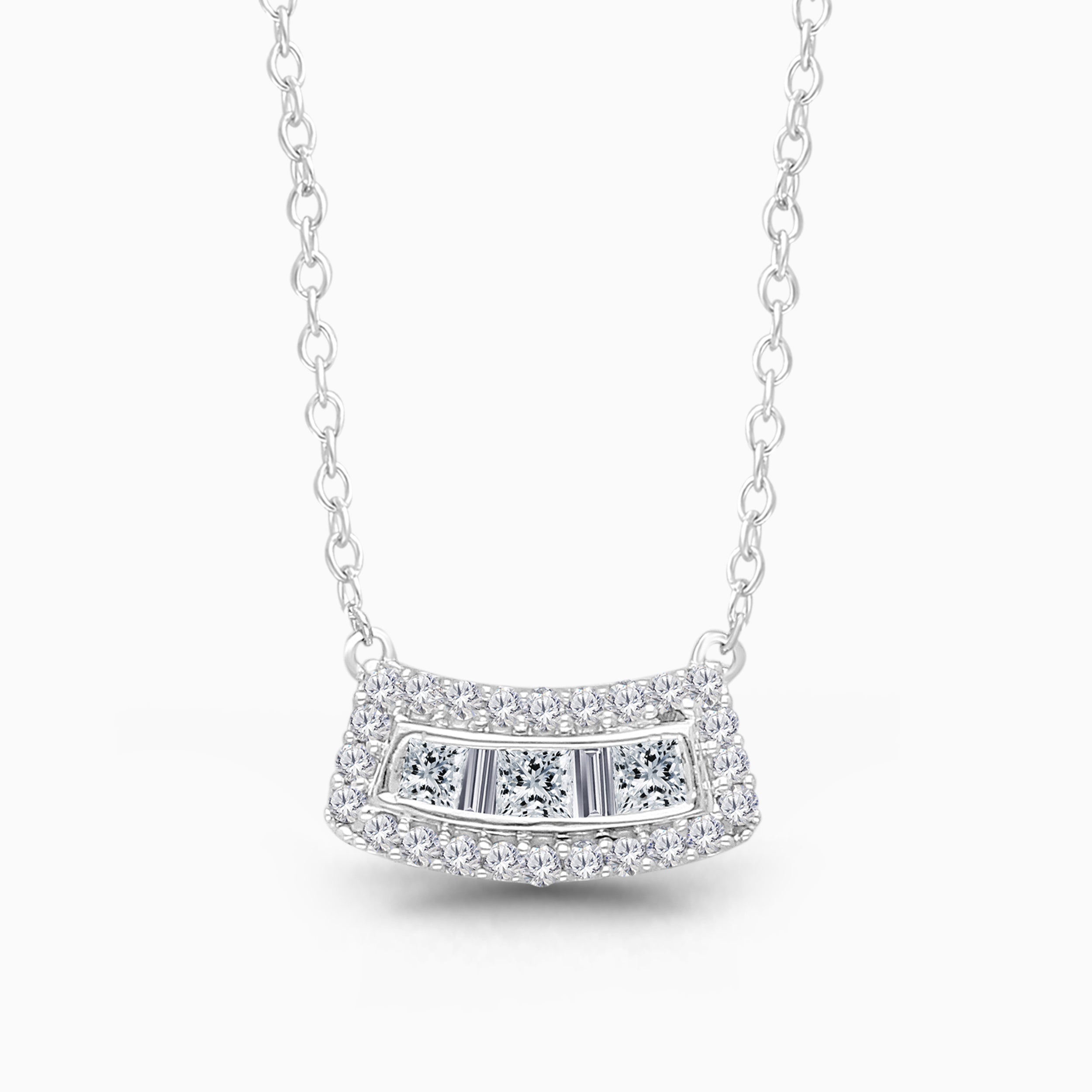 Legendary Diamond Smile Necklace