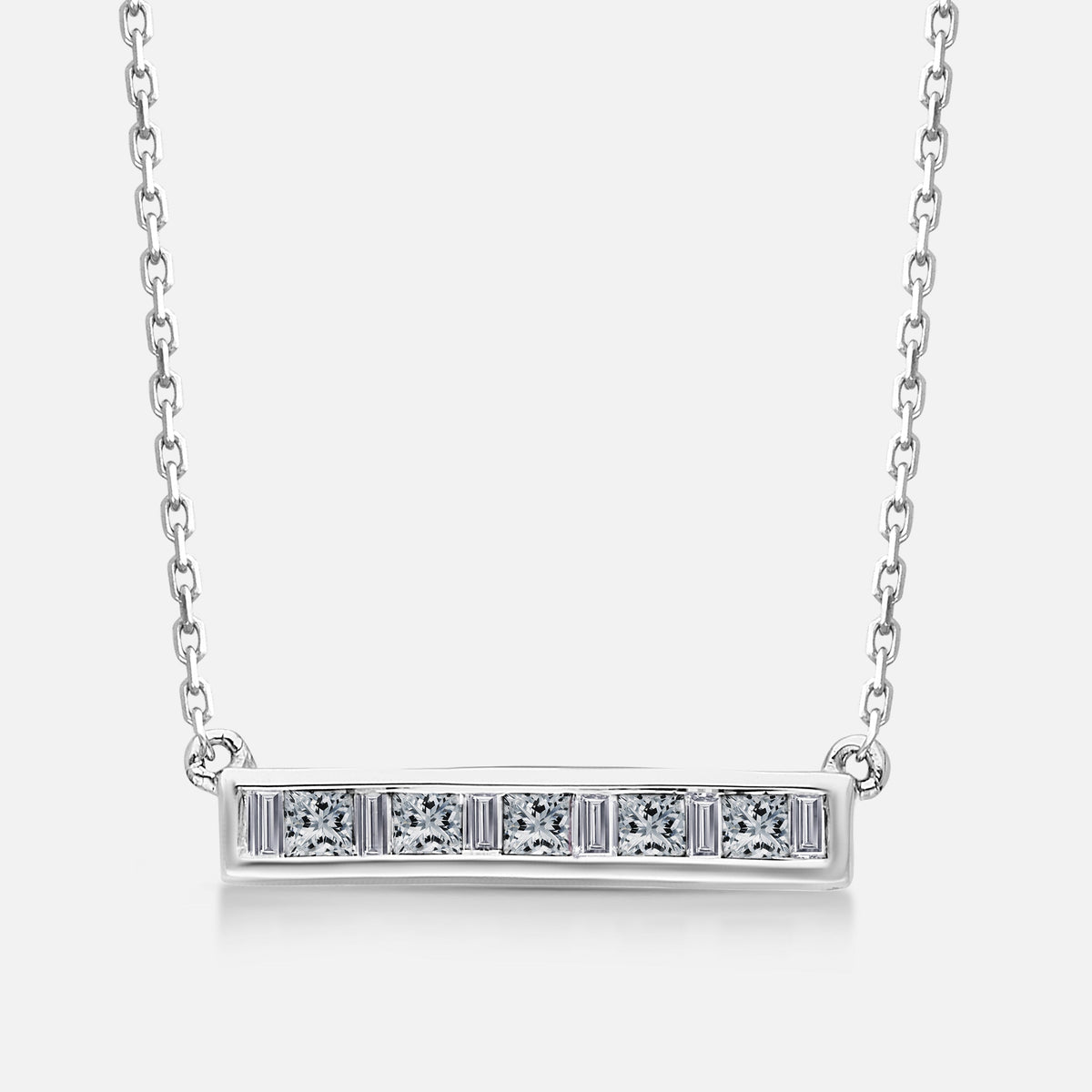 Legendary Diamond Bar Necklace LEGENDARY
