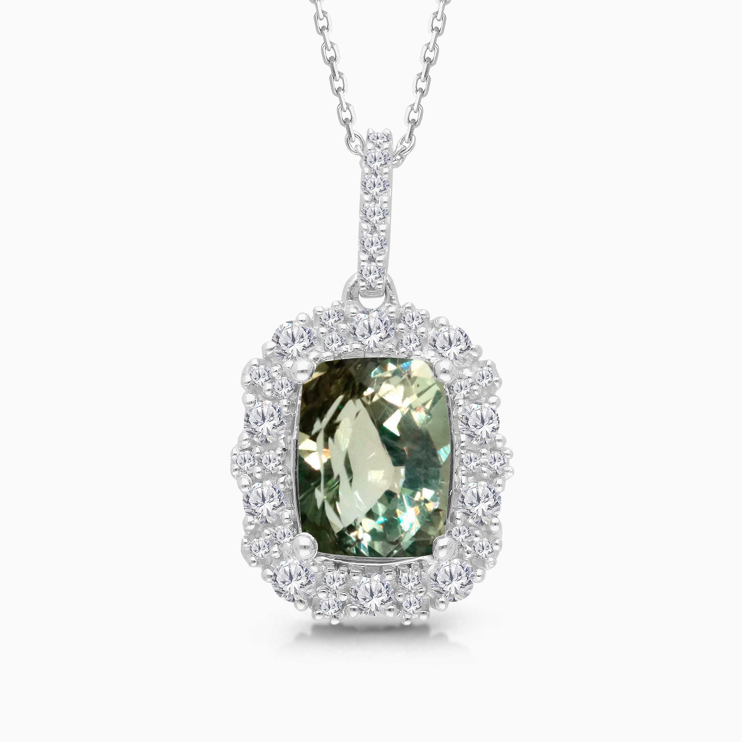 Garden Haze Alexandrite & Diamond Necklace