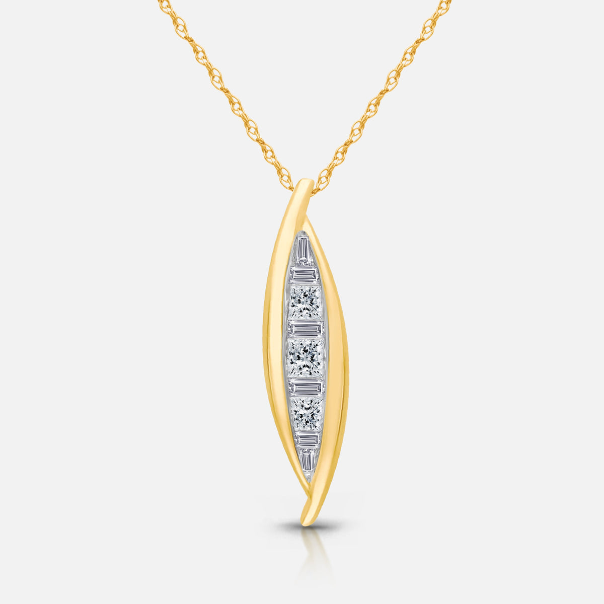 Channel Set Diamond Legendary Pendant LEGENDARY