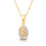 Kallati Eternal Yellow Gold Yellow Diamond Pendant ETERNAL