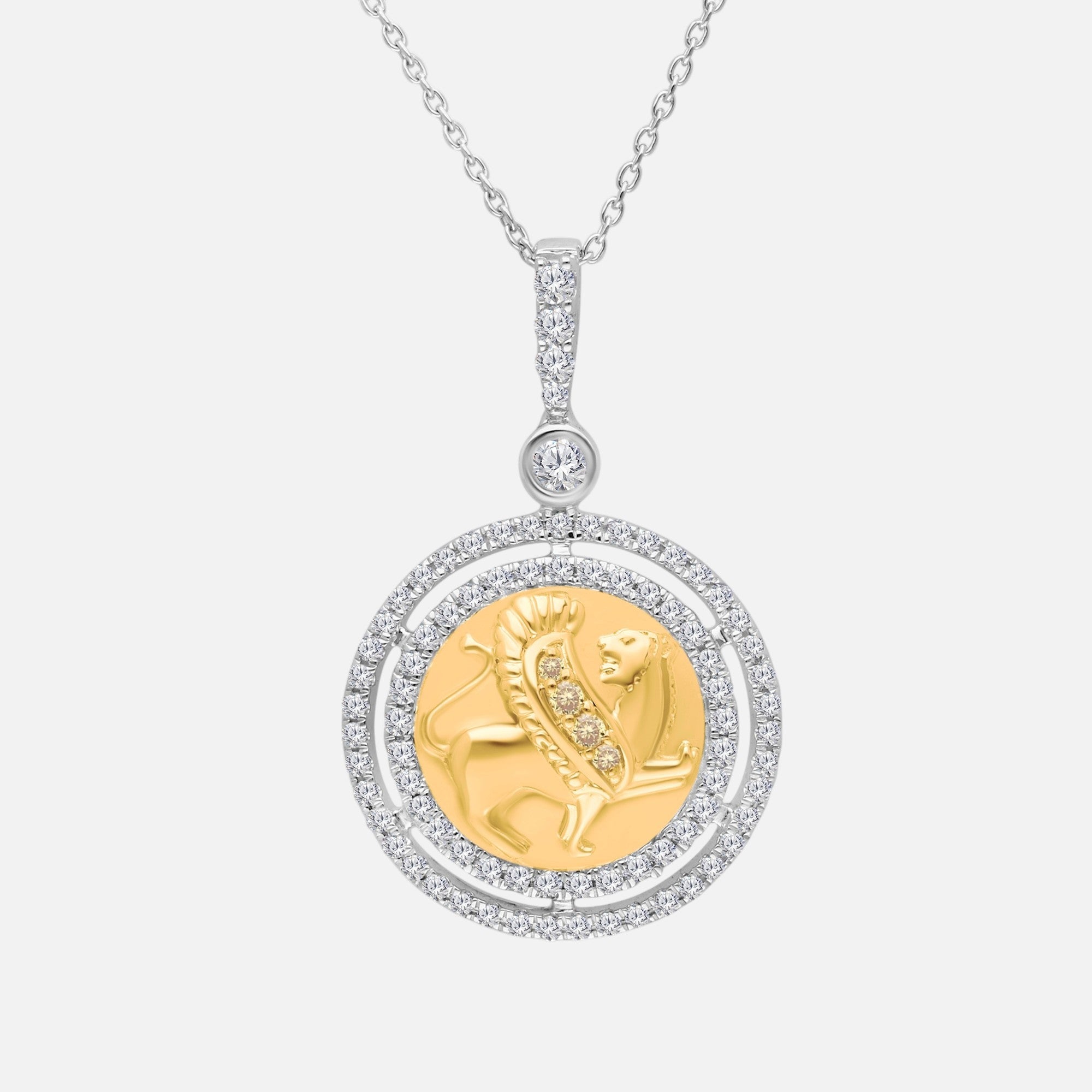 Dual Halo Griffiness Pendant GRIFFINESS
