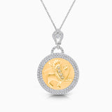 Multi Halo Griffiness Diamond Pendant