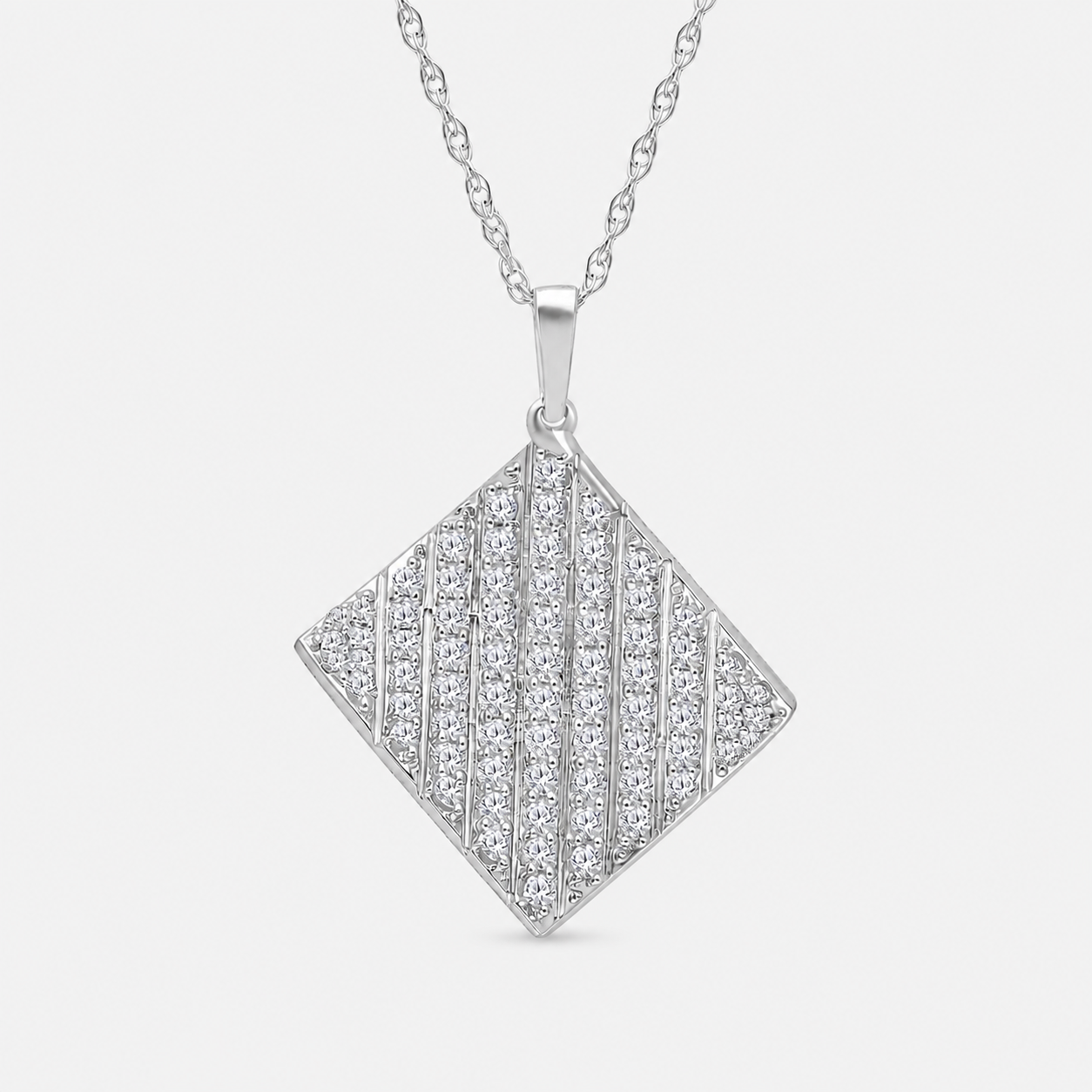 Diamond Estate Pendant White Diamond