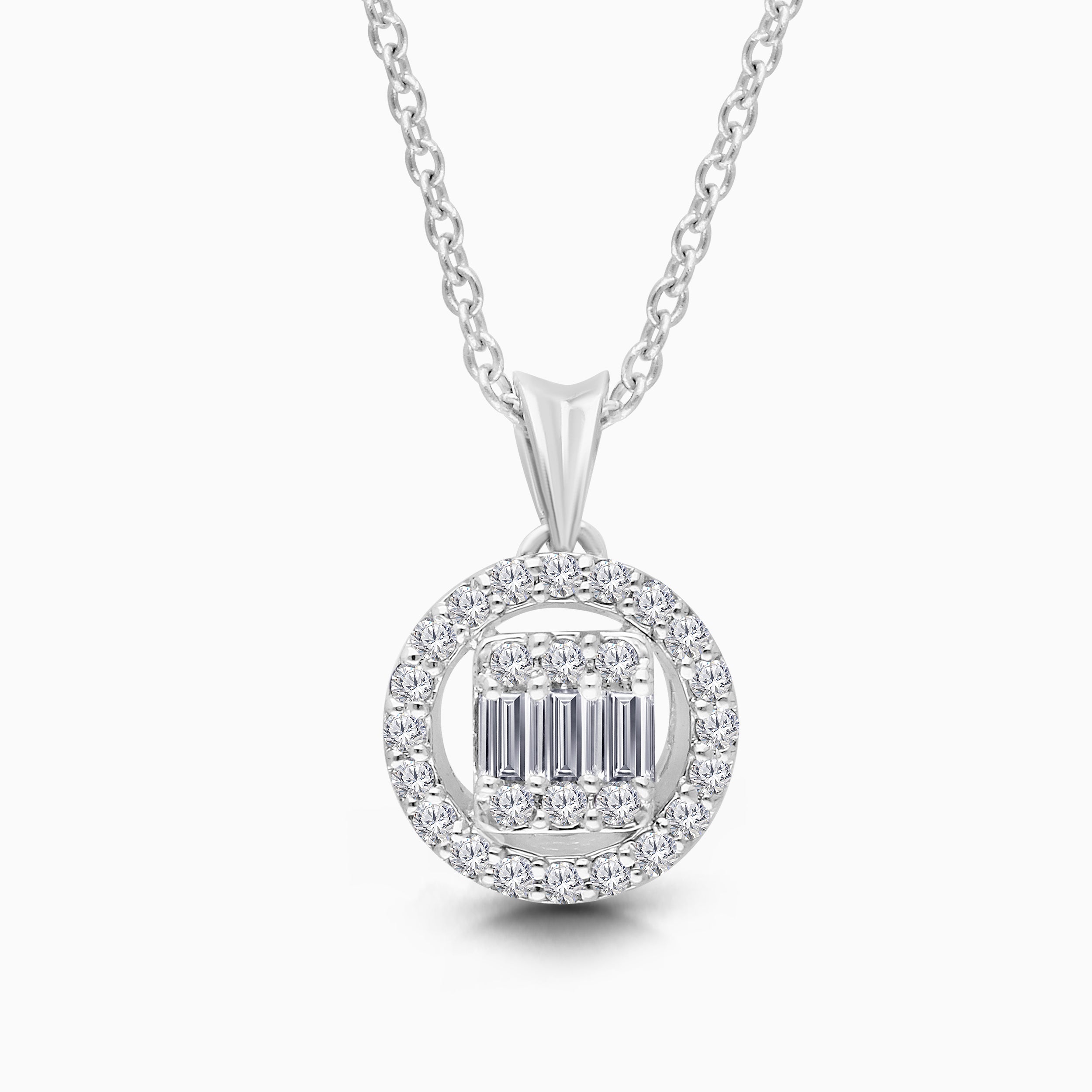 White Gold Diamond Legendary Pendant