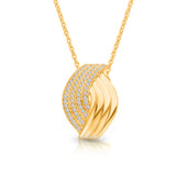 Yellow Gold Diamond Pendant