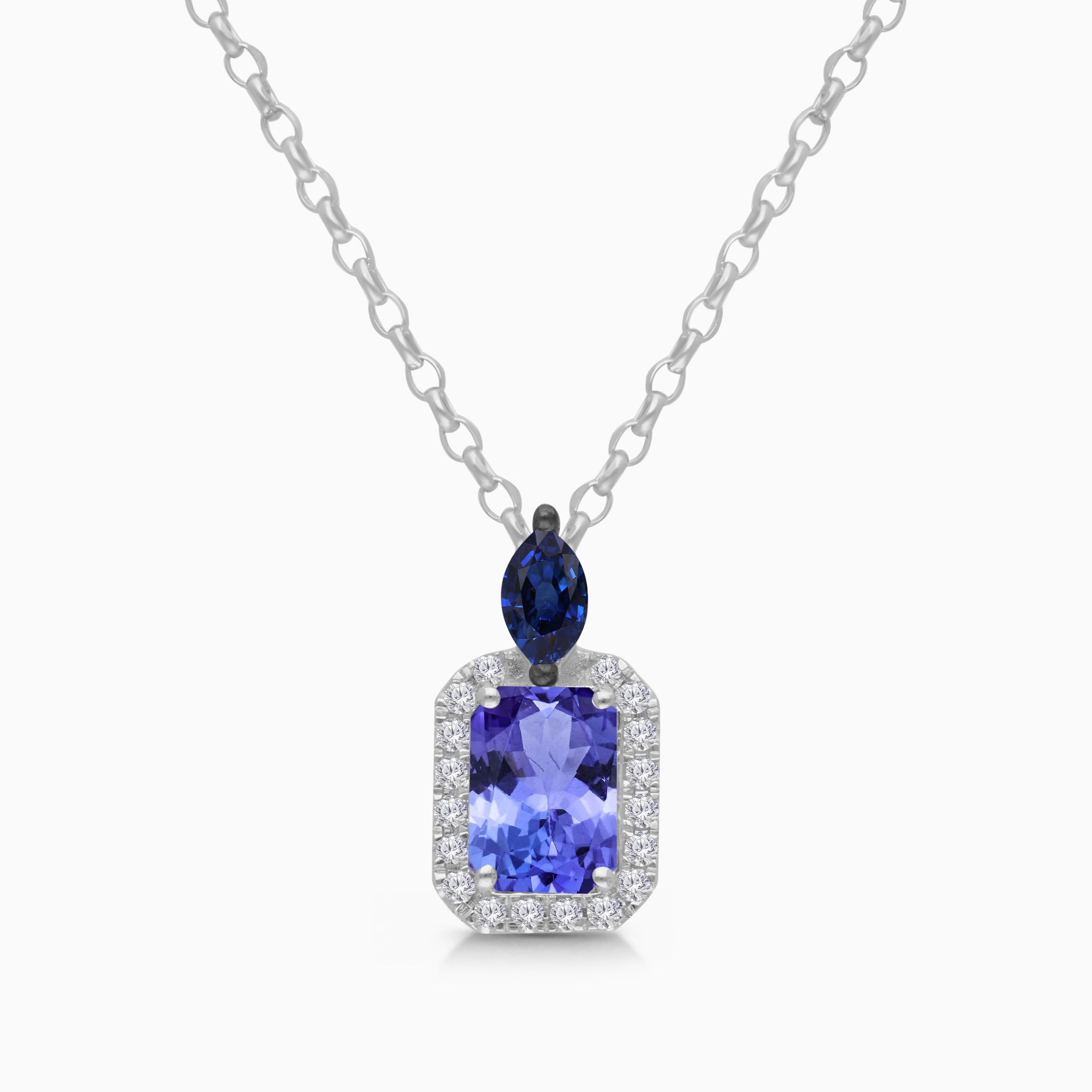Buddy Blue Diamond Pendant