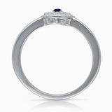 Pave Diamond Hamsa ring