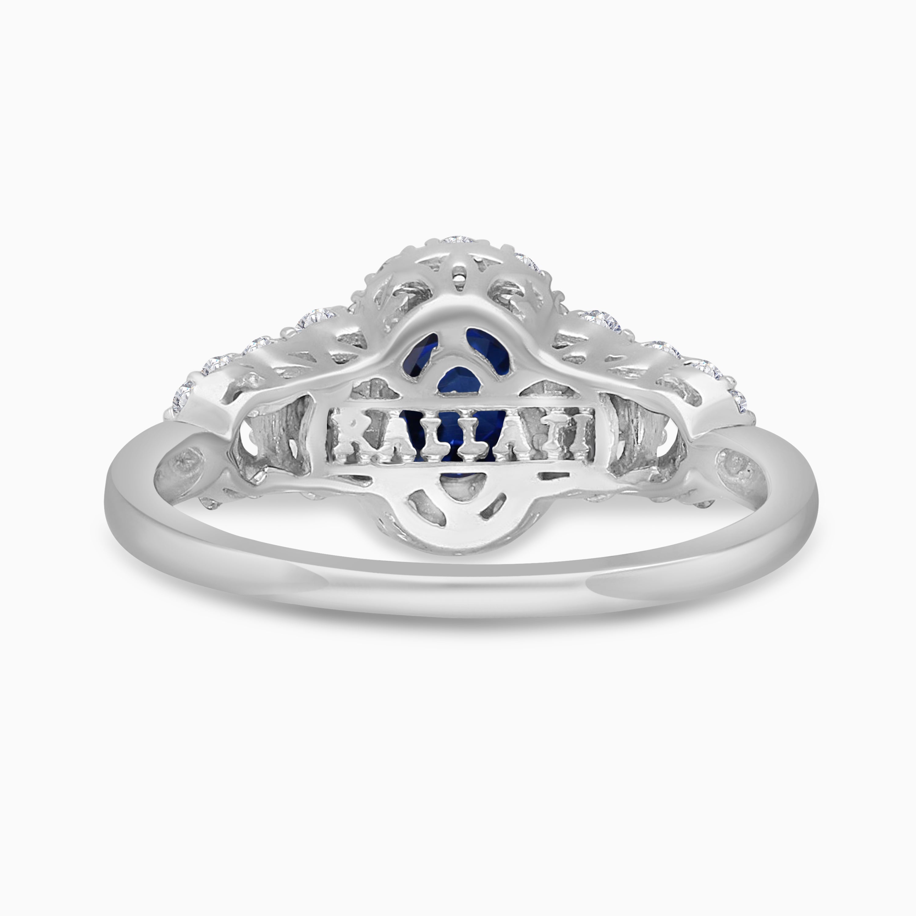 Trio Sapphire & Diamond Ring