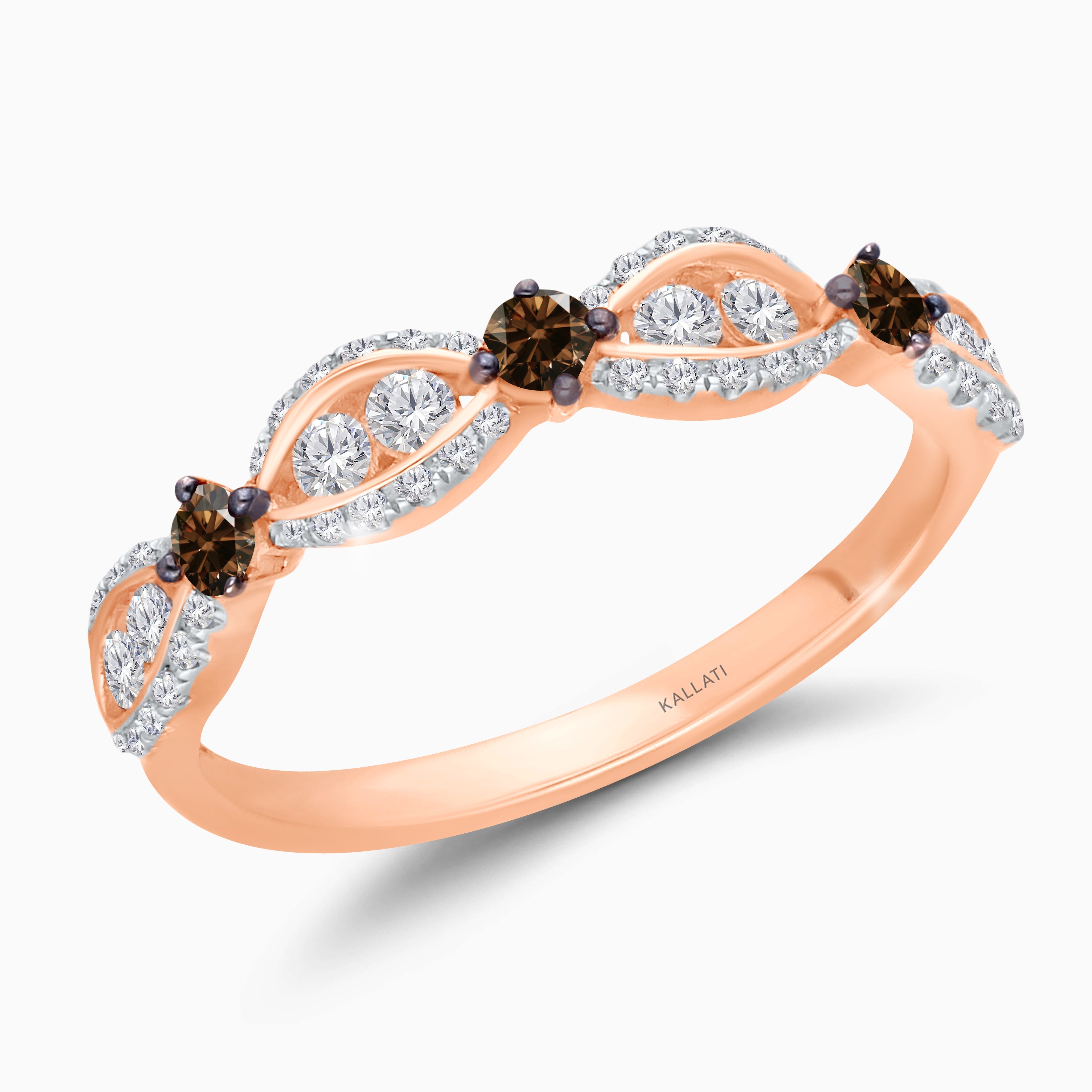 Coco & White Diamond Band