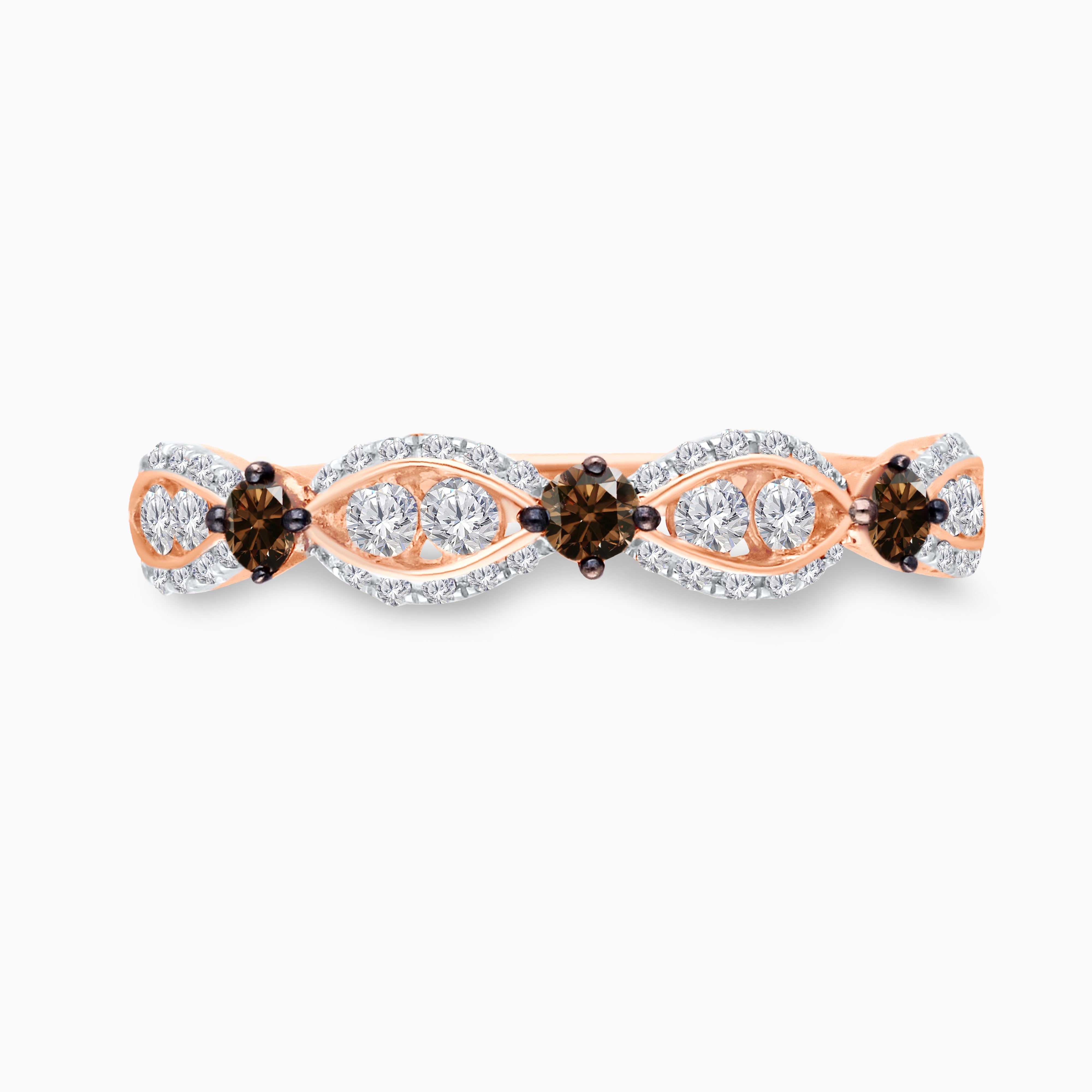 Coco & White Diamond Band