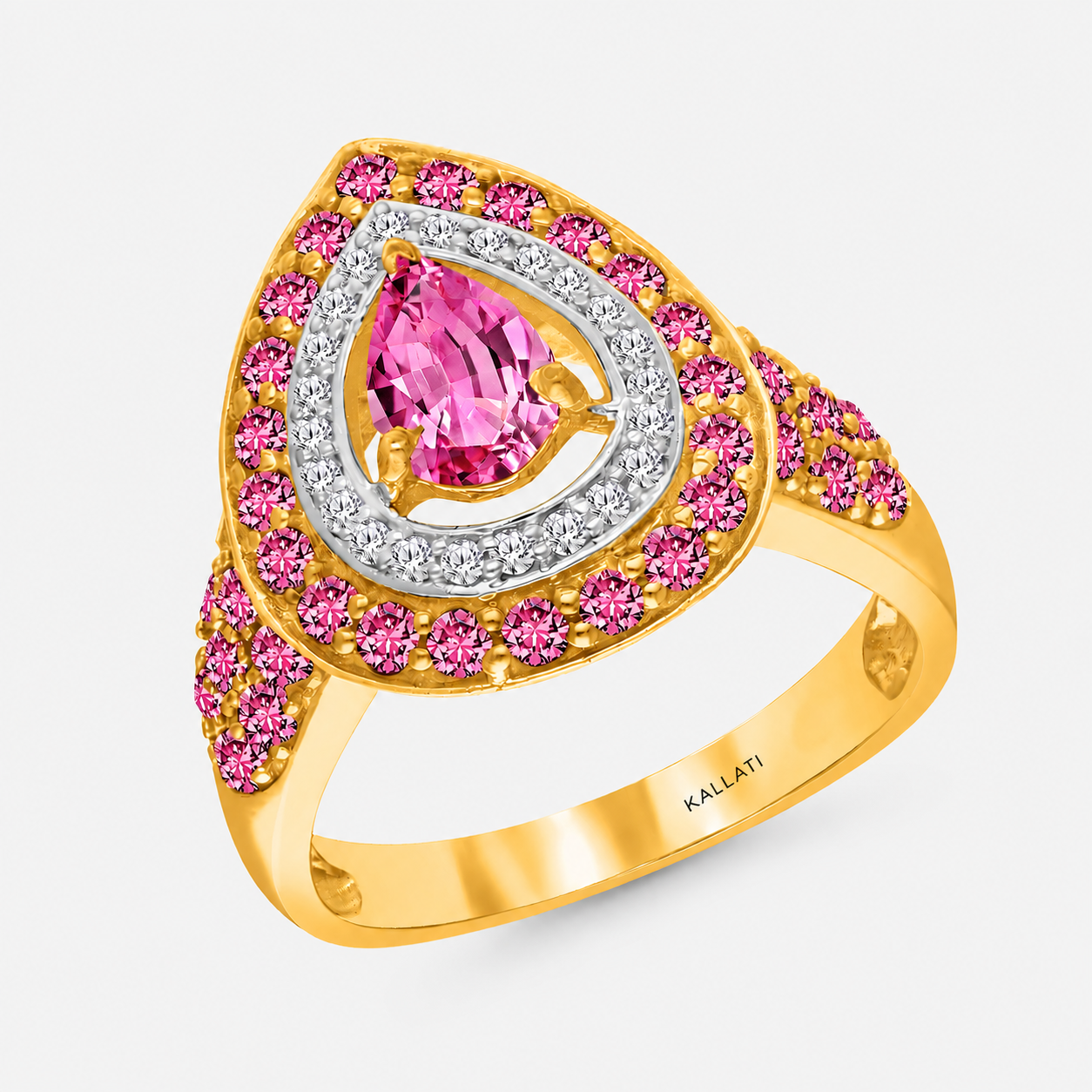 Royal Blush Pink Sapphire Ring Pink Sapphire