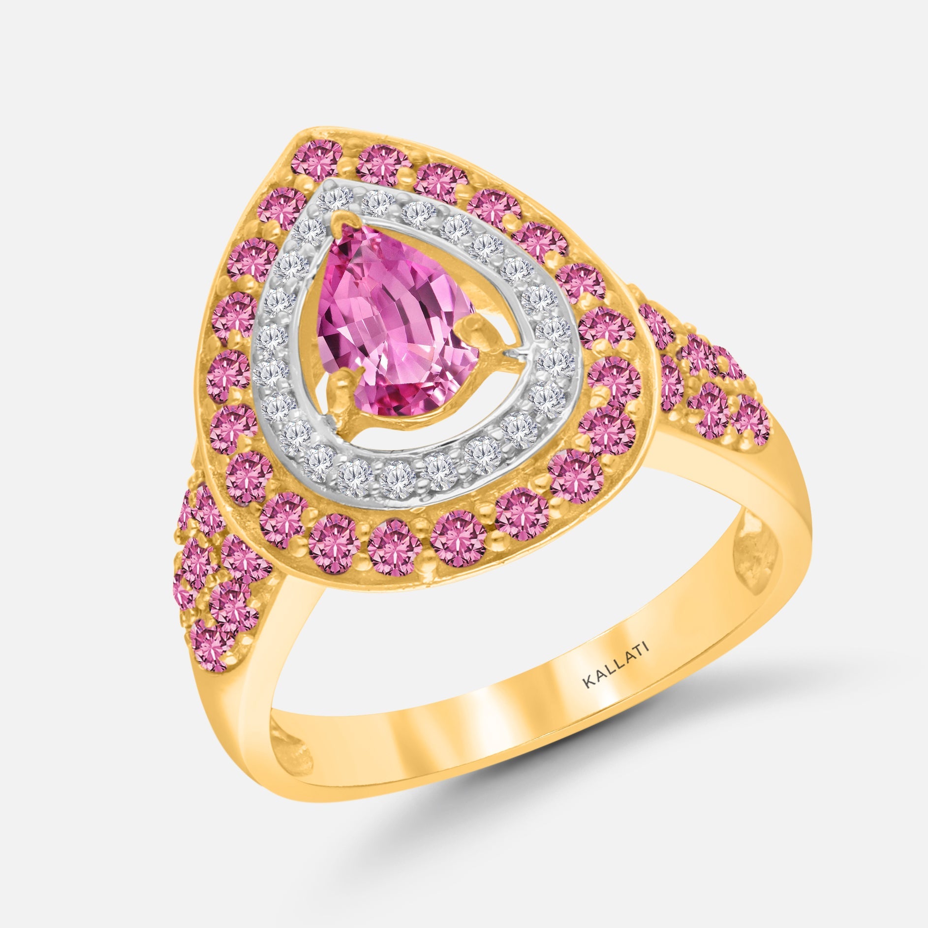 Royal Blush Pink Sapphire Ring Pink Sapphire