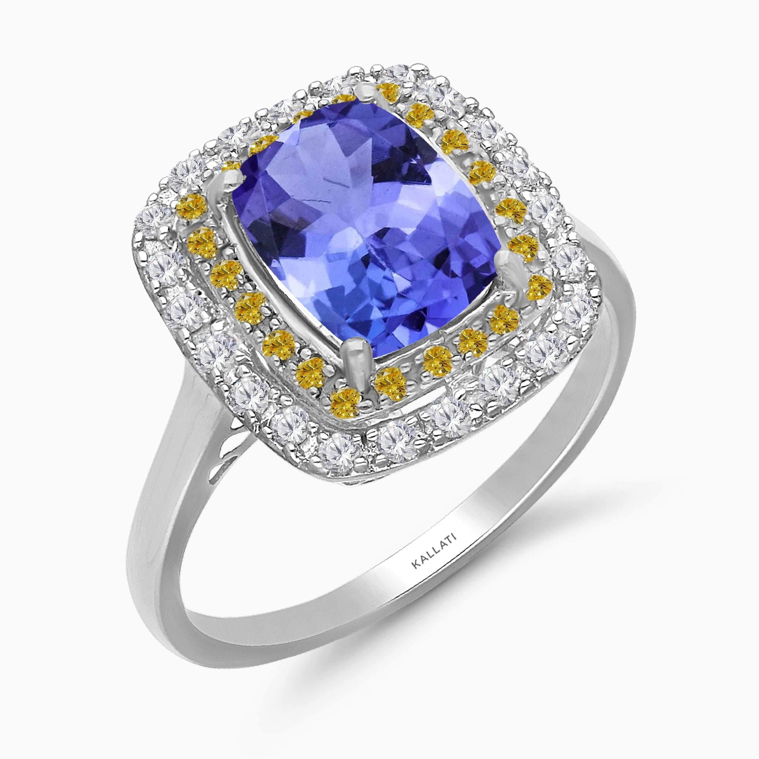 Renaissance Dual Halo Ring