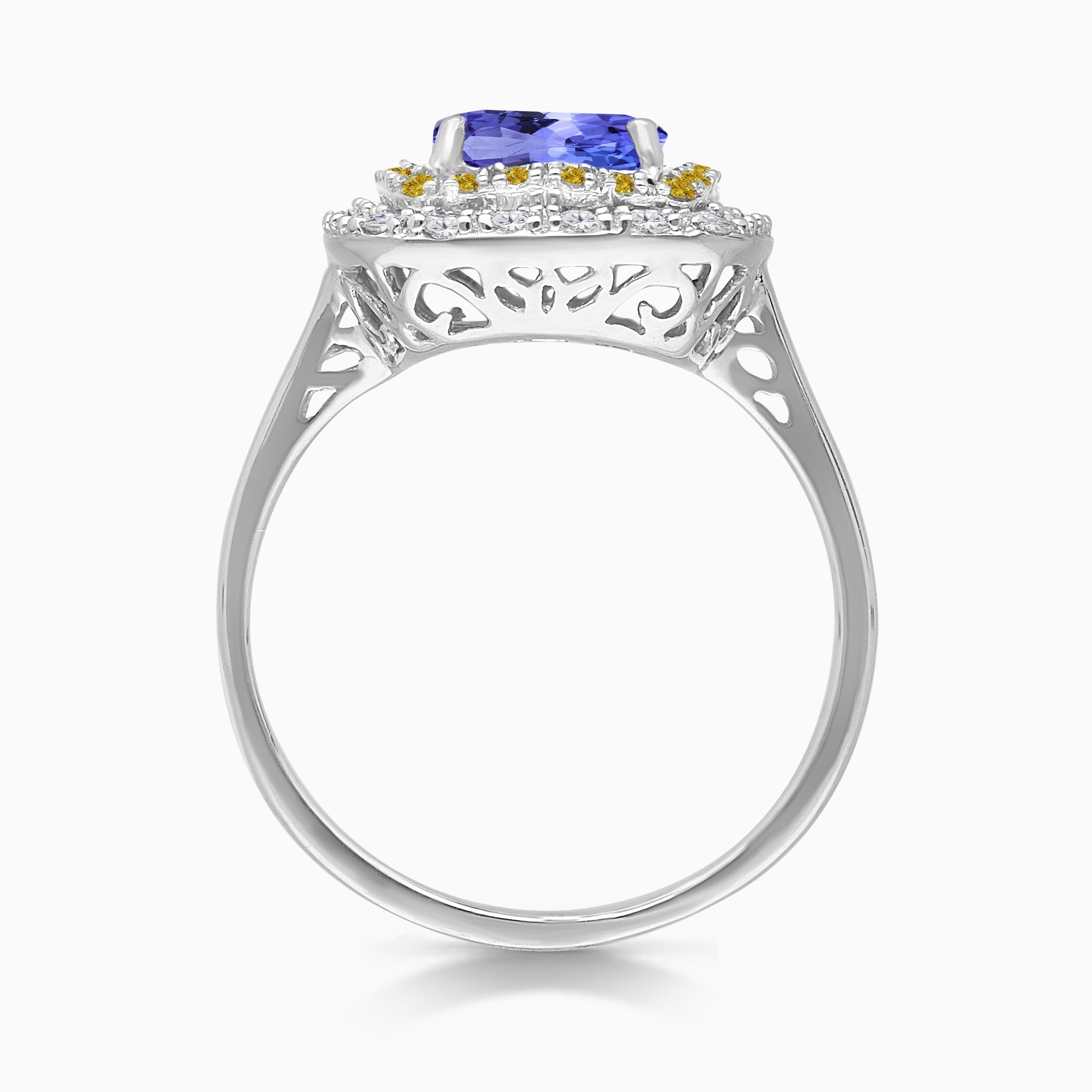 Renaissance Dual Halo Ring