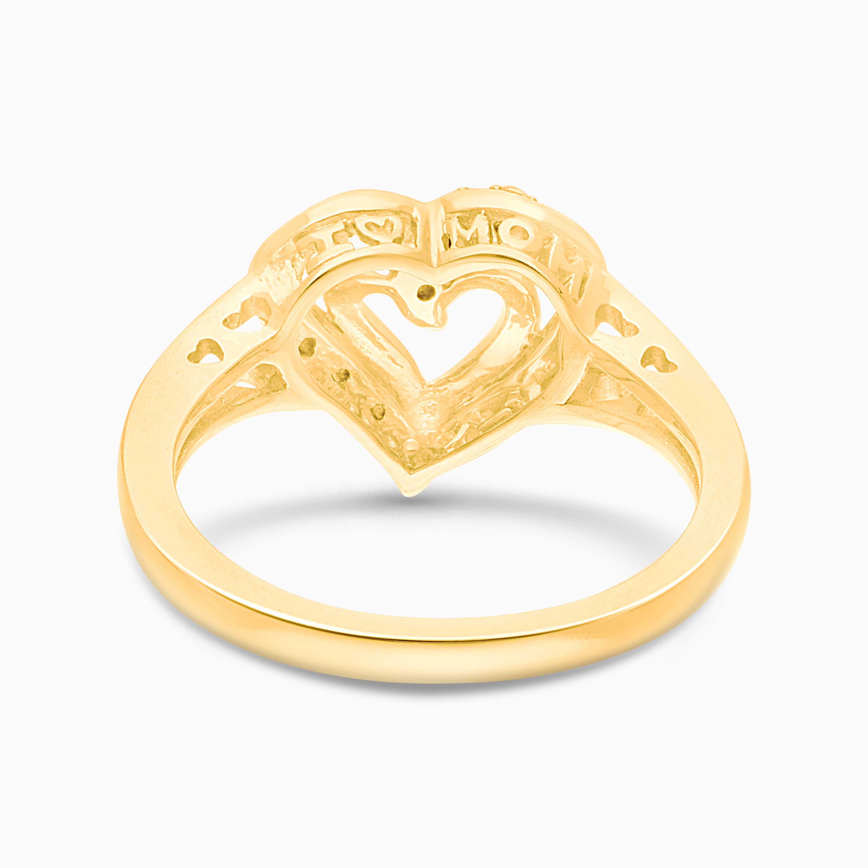 Swirling Heart Pink Sapphire Ring