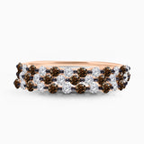 Coco & White Diamond Trio Ring Set