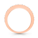 Rose Gold White Diamond Eternal Ring