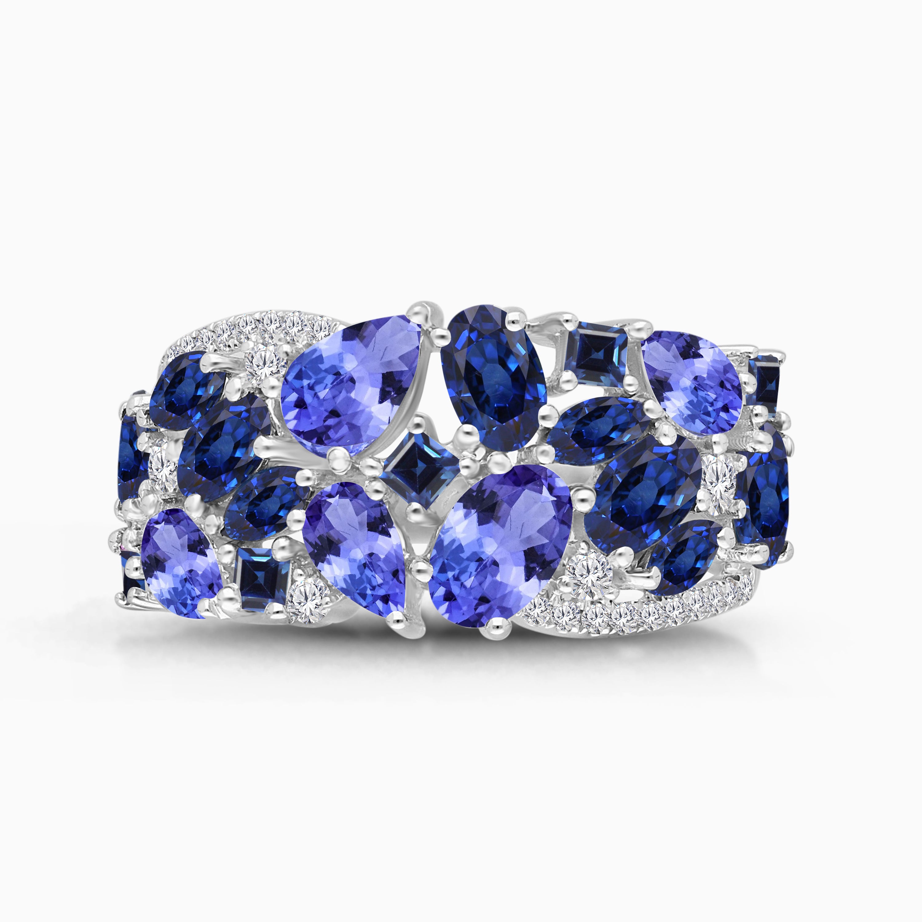 Sparkling Skylight Tanzanite Ring