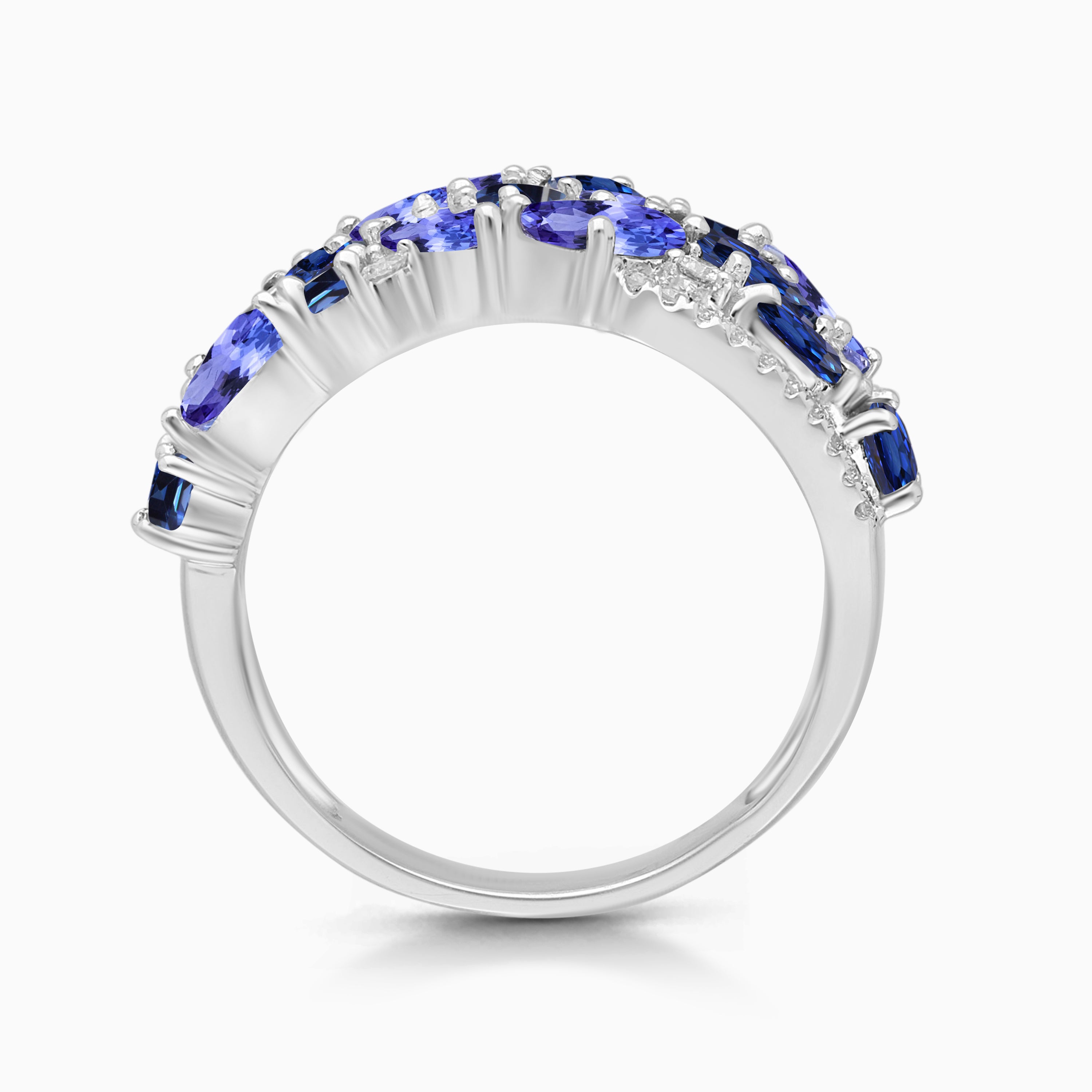Sparkling Skylight Tanzanite Ring
