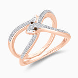 Coco Diamond Snake Ring