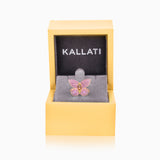 Pink Sapphire Butterfly Ring