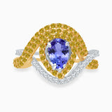 Renaissance Open Pear Ring